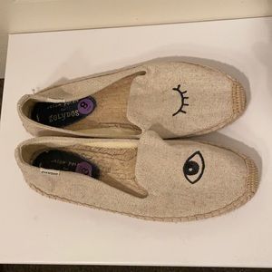 Soludos Winking Espadrilles / smoking shoes flats